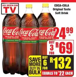 Boxer COCA-COLA Original Taste Soft Drink offer
