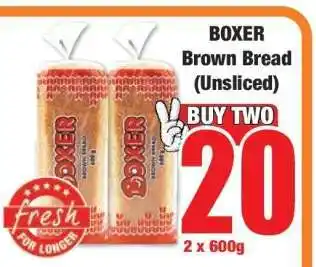 Boxer BOXER Brown Bread (Unsliced) offer