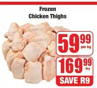 Boxer Frozen Chicken Thighs offer