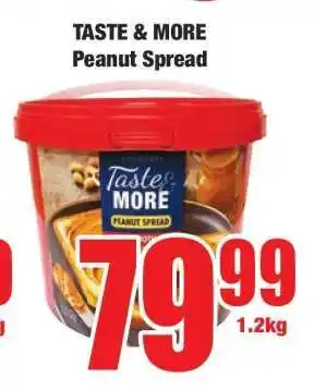 Boxer TASTE & MORE Peanut Spread offer
