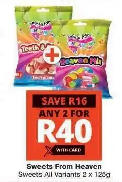 Checkers Sweets From Heaven offer