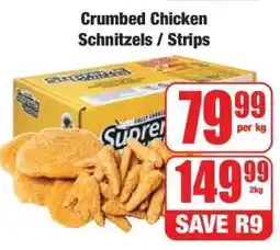 Boxer Crumbed Chicken Schnitzels / Strips offer