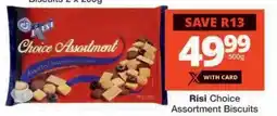 Checkers Risi Choice Assortment Biscuits offer