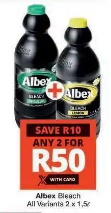 Checkers ALBEX BLEACH offer