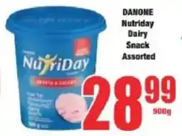 Boxer Danone Nutriday Dairy Snack Assorted offer