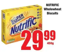 Boxer NUTRIFIC Wholewheat Biscuits offer