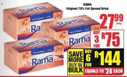 Boxer Rama Original 70% Fat Spread Brick offer