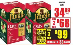 Boxer Jungle Oats offer