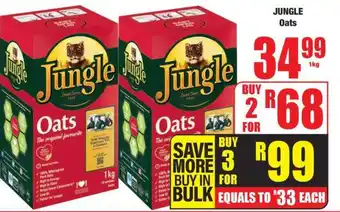 Boxer Jungle Oats offer