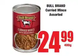 Boxer BULL BRAND Curried Mince Assorted offer