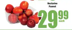 Boxer Nectarine Punnet offer