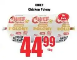Boxer CHIEF Chicken Polony offer