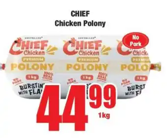 Boxer CHIEF Chicken Polony offer
