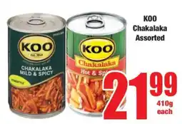 Boxer KOO Chakalaka Assorted offer