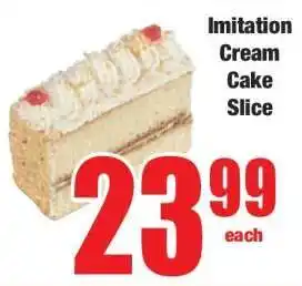 Boxer Imitation Cream Cake Slice offer