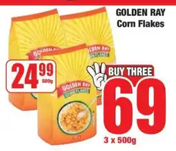 Boxer GOLDEN RAY Corn Flakes offer