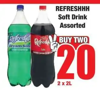 Boxer REFRESHHH Soft Drink Assorted offer