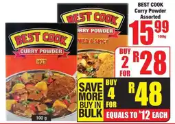 Boxer BEST COOK Curry Powder Assorted offer