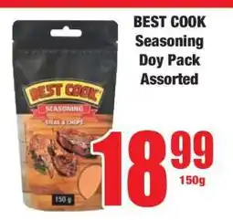Boxer BEST COOK Seasoning Doy Pack Assorted offer