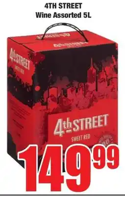 Boxer 4TH STREET Wine Assorted 5L offer