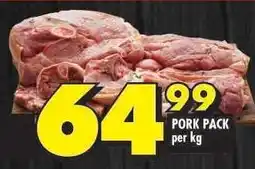 Shoprite Pork Pack offer