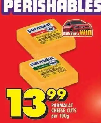 Shoprite PARMALAT CHEESE CUTS offer