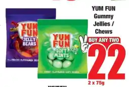 Boxer YUM FUN Gummy Jellies / Chews offer
