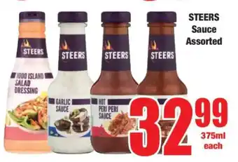 Boxer Steers Sauce Assorted offer