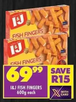 Shoprite I&J Fish Fingers offer