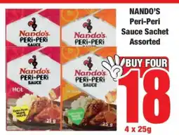 Boxer Nando's Peri-Peri Sauce Sachet Assorted offer