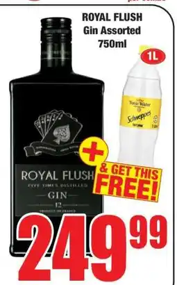 Boxer ROYAL FLUSH GIN ASSORTED 750ML offer