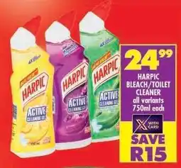 Shoprite HARPIC BLEACH/TOILET CLEANER offer