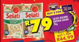 Shoprite Selati Golden Brown Sugar 2kg offer