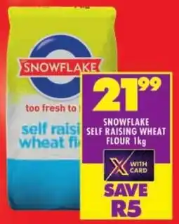 Shoprite Snowflake self raising wheat flour offer