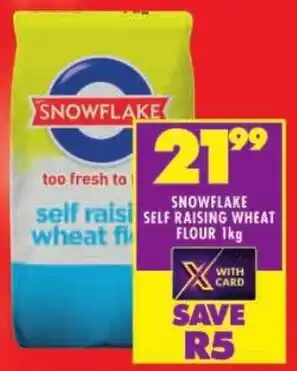 Shoprite Snowflake self raising wheat flour offer