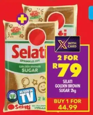 Shoprite Selati golden brown sugar offer