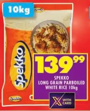 Shoprite Spekko long grain parboiled white rice offer