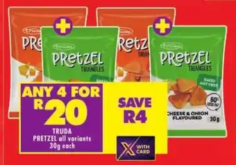 Shoprite Truda pretzel offer