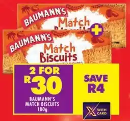 Shoprite Baumann's match biscuits offer