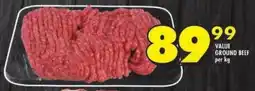 Shoprite Value ground beef offer