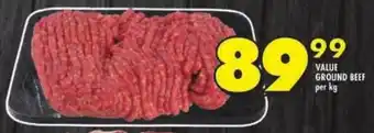 Shoprite Value ground beef offer
