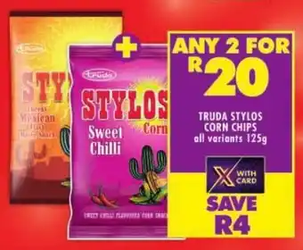 Shoprite Truda stylos corn chips offer