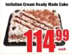 Boxer Imitation Cream Ready Made Cake offer