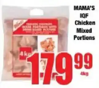 Boxer MAMA'S IQF Chicken Mixed Portions offer