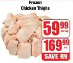 Boxer Frozen Chicken Thighs offer