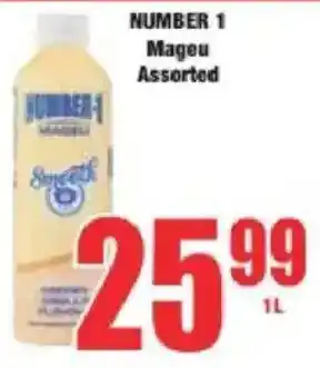 Boxer NUMBER 1 Mageu Assorted offer