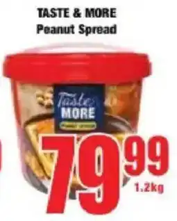 Boxer TASTE & MORE Peanut Spread offer