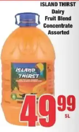 Boxer ISLAND THIRST Dairy Fruit Blend Concentrate Assorted offer