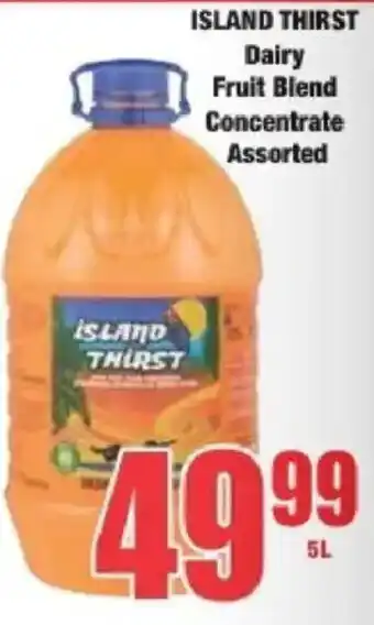 Boxer ISLAND THIRST Dairy Fruit Blend Concentrate Assorted offer