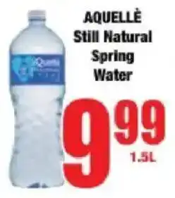 Boxer AQUELLE Still Natural Spring Water offer